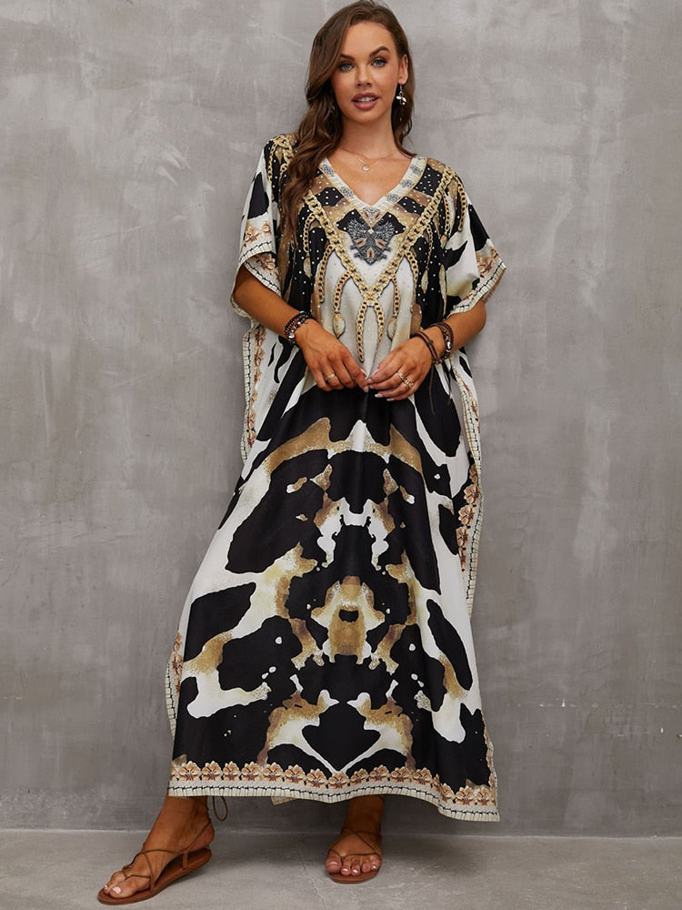 Easy Dry Beach Cover Up Robe Plage Pareo Photo-20