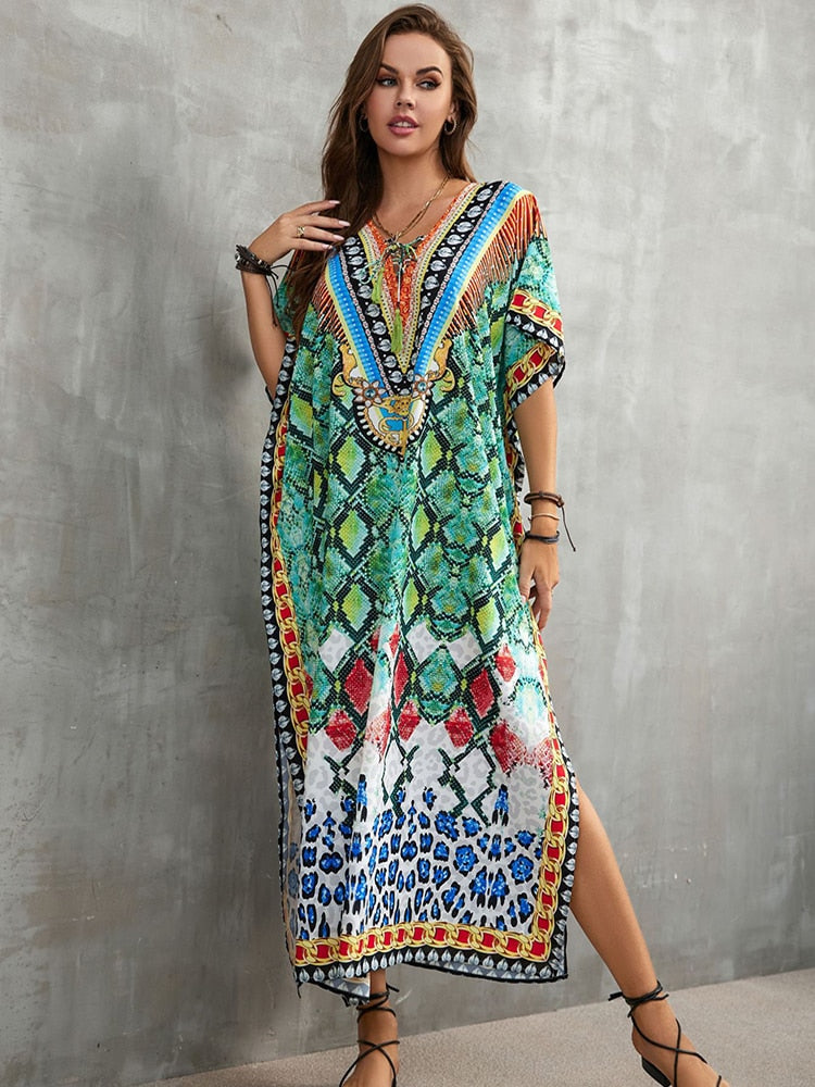 Easy Dry Beach Cover Up Robe Plage Pareo Photo-23