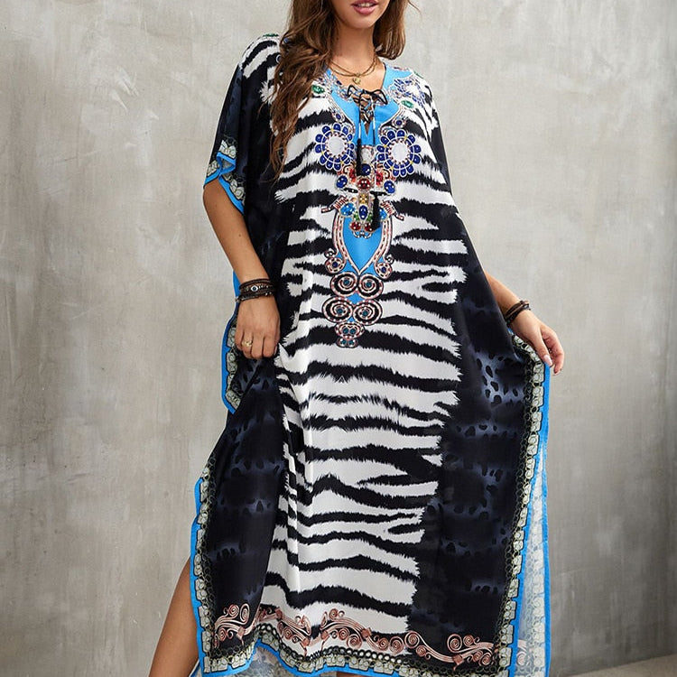 Easy Dry Beach Cover Up Robe Plage Pareo Photo-21