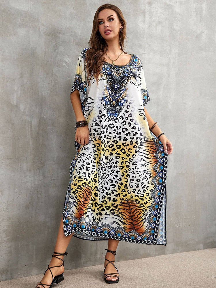 Easy Dry Beach Cover Up Robe Plage Pareo Photo-05