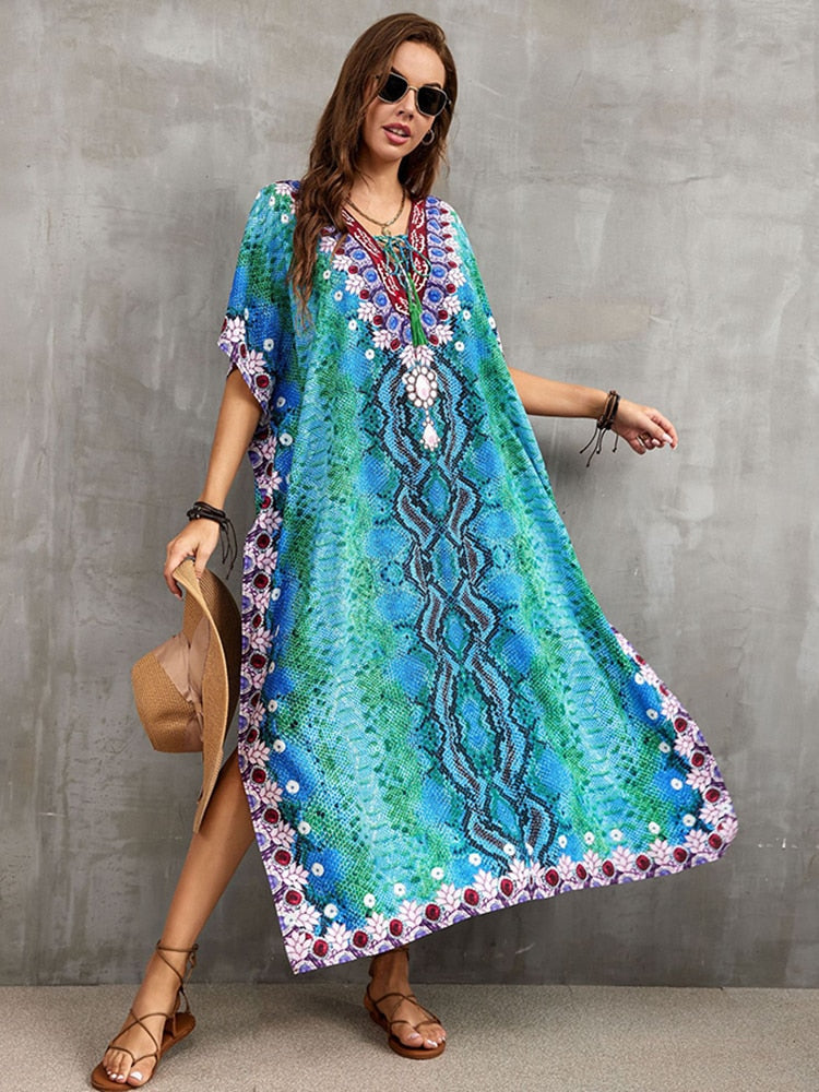 Easy Dry Beach Cover Up Robe Plage Pareo Photo-22