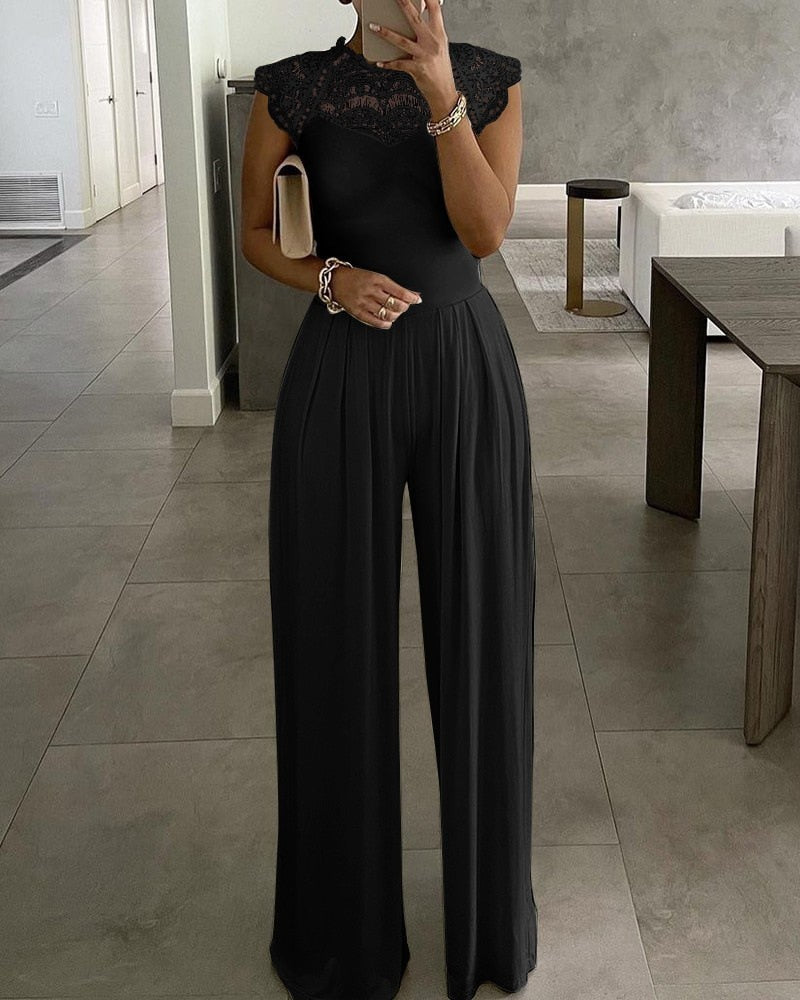 Elegant Slim Office Lady Black Strapless Jumpsuits for women 2022 Summer New Sexy Sleeveless White Red Wide leg Jumpsuits 8