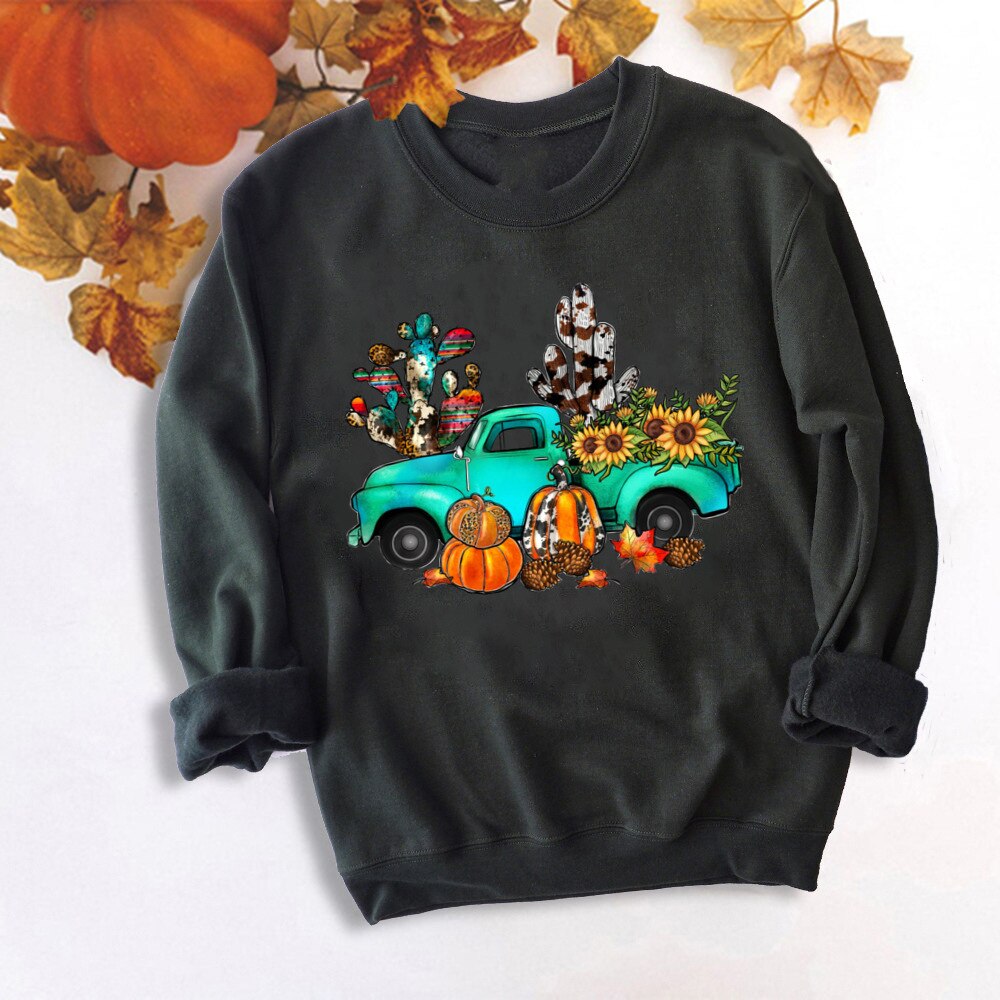 Fall Coffee Shirt Cute Fall Sweatshirt Halloween Pumpkin Spice Shirt Womens Fall Sweater Tis The Season Halloween Party Tee TM138370-USWBK