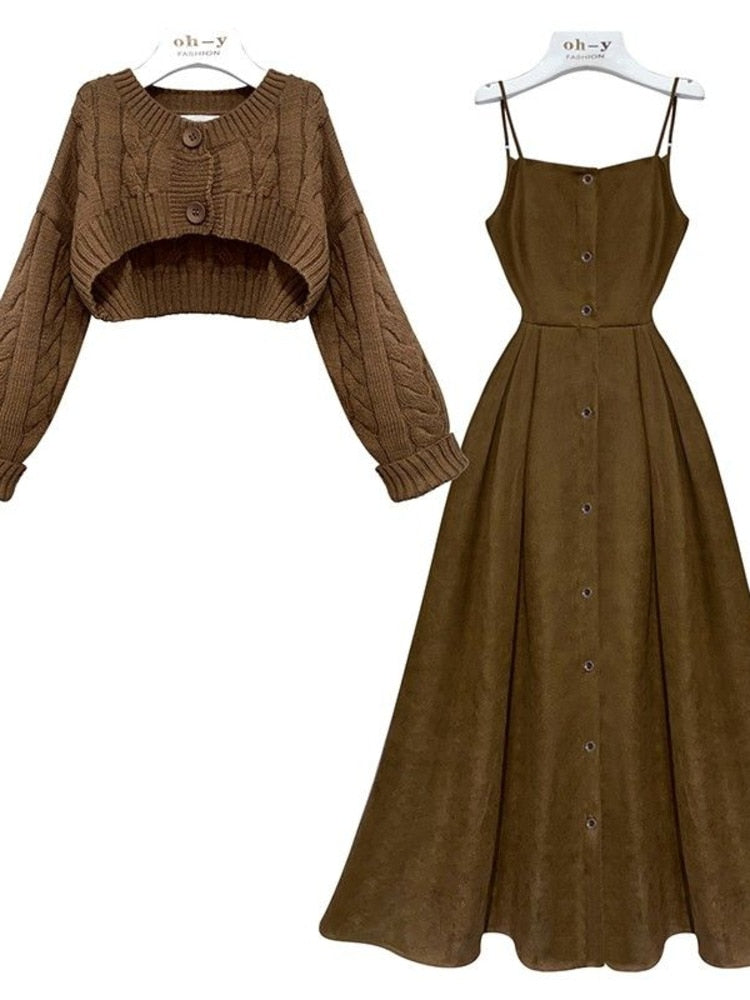 Stylish Cold Shoulder Asymmetrical Design Two Pieces Set Spring main image 0