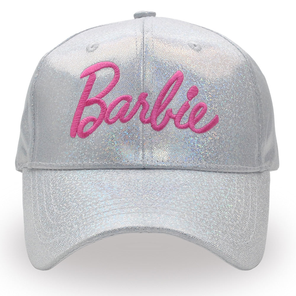 Fashion Colorful Barbie Girls Baseball Cap Anime Kawaii Casual Letter –  AMAIO