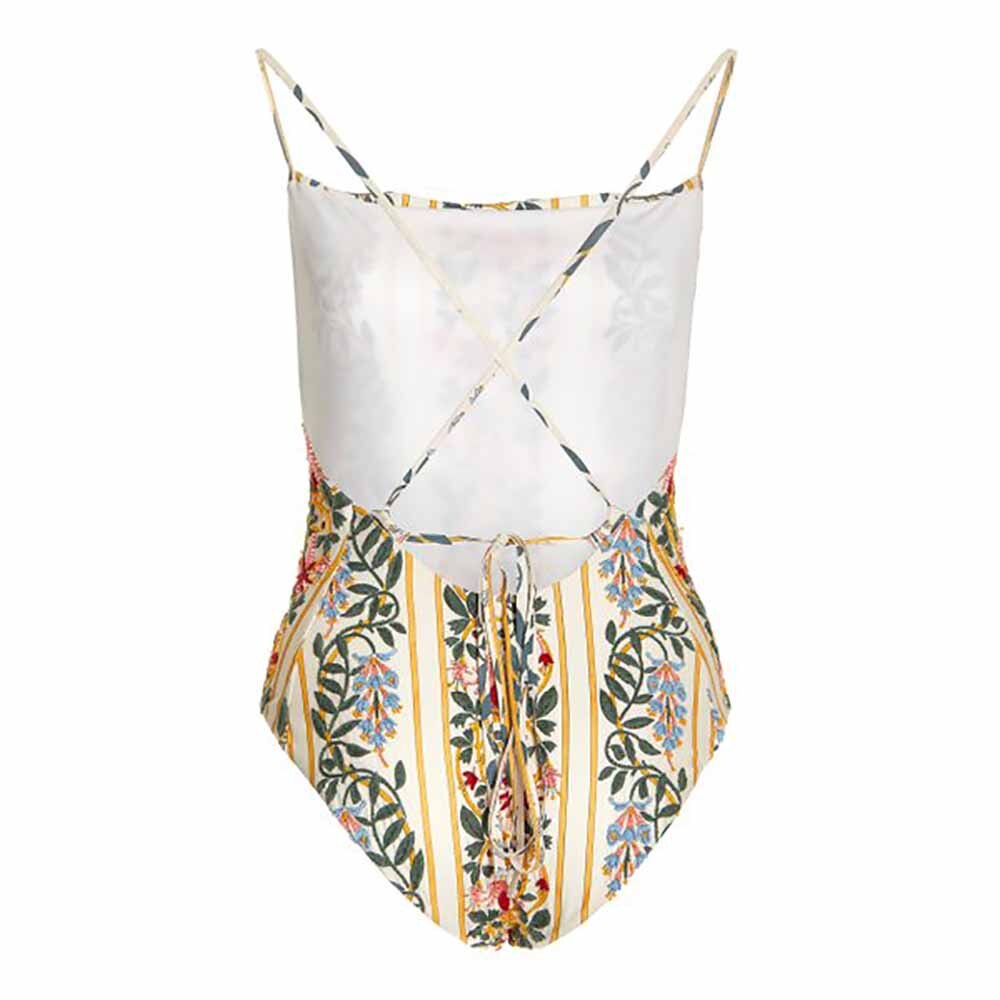 Fashion Floral One-piece Swimsuit Micro Bikini Extreme Sexy Women Swimwear - Beach Dress Bathing Suit Swimming Biquini Luxury