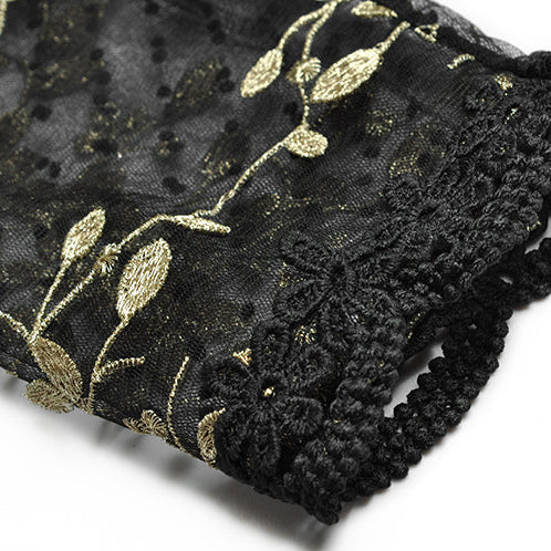 Fashion runway maxi dress V-neck high quality Lace mesh stitching Gold thread embroidery Slim party long dress Women