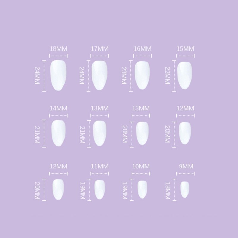 GAM-BELLE Almond Shape False Nails Black Gold Glitter Foil Design Press On Fake Nails Art Extension Tips With Glue Manicure Tool