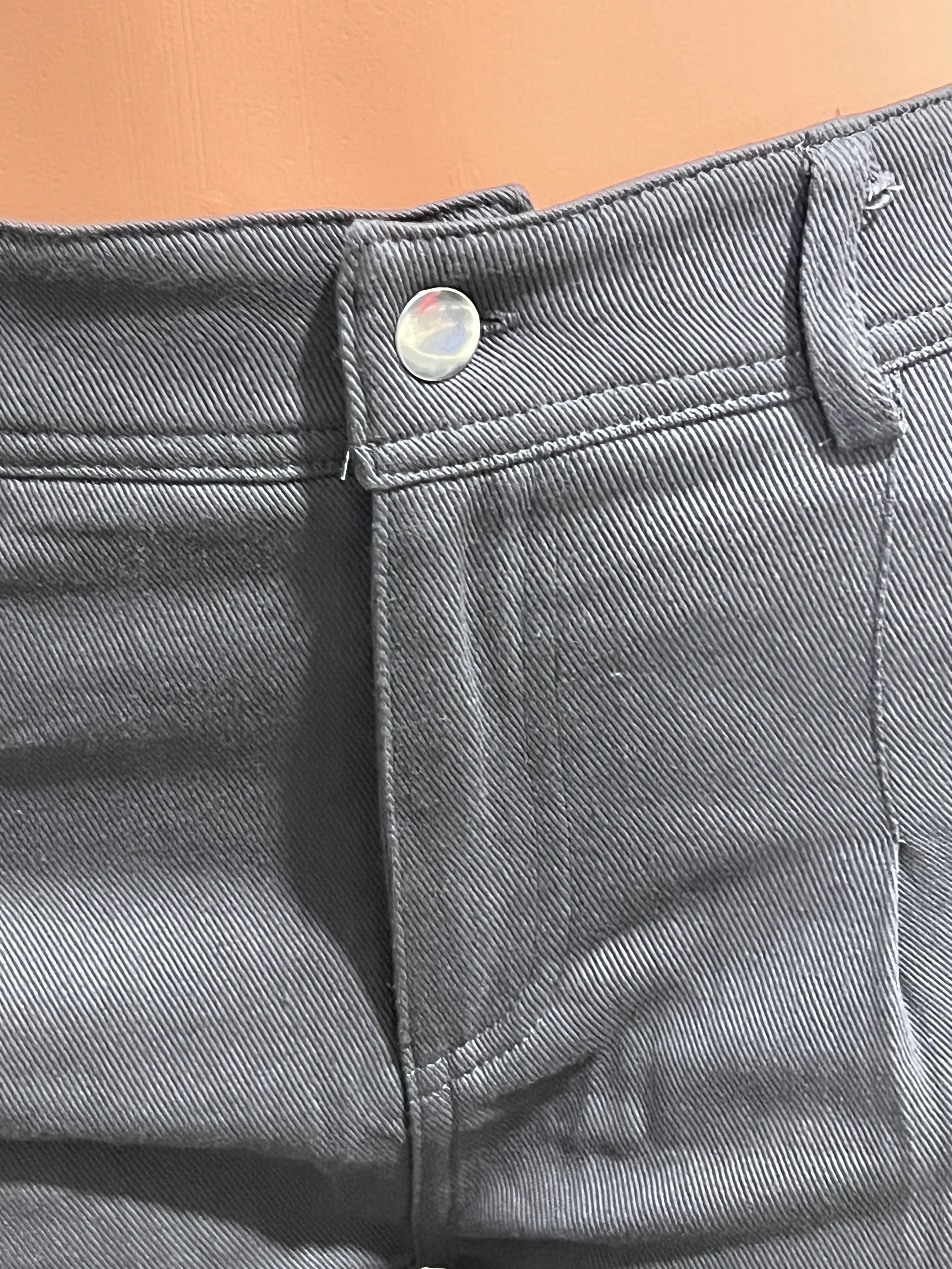 Green Cargo Pants Pocket Design High Waist Button Solid Color Pants 2024 Summer New Fashion Loose Women's Pants Streetwear