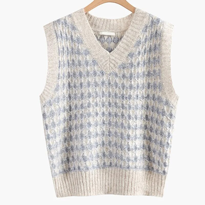 Women's Spring Autumn Fashion 3 Pieces Outfits 2024 Student Korean Casual Shirts+Sweater Vest+Straight Jeans Set Lady Streetwear Vest