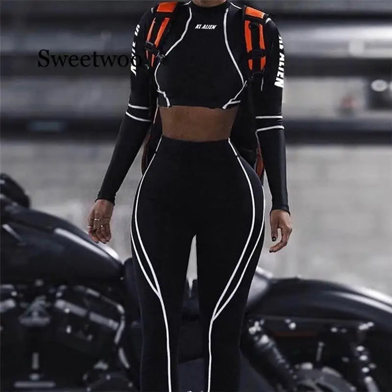 SWEETWOO Female Sport Suit Women Fitness Clothing Sport Wear Yoga Set Gym Jogging Suits Sportswear Running Leggings Women Set