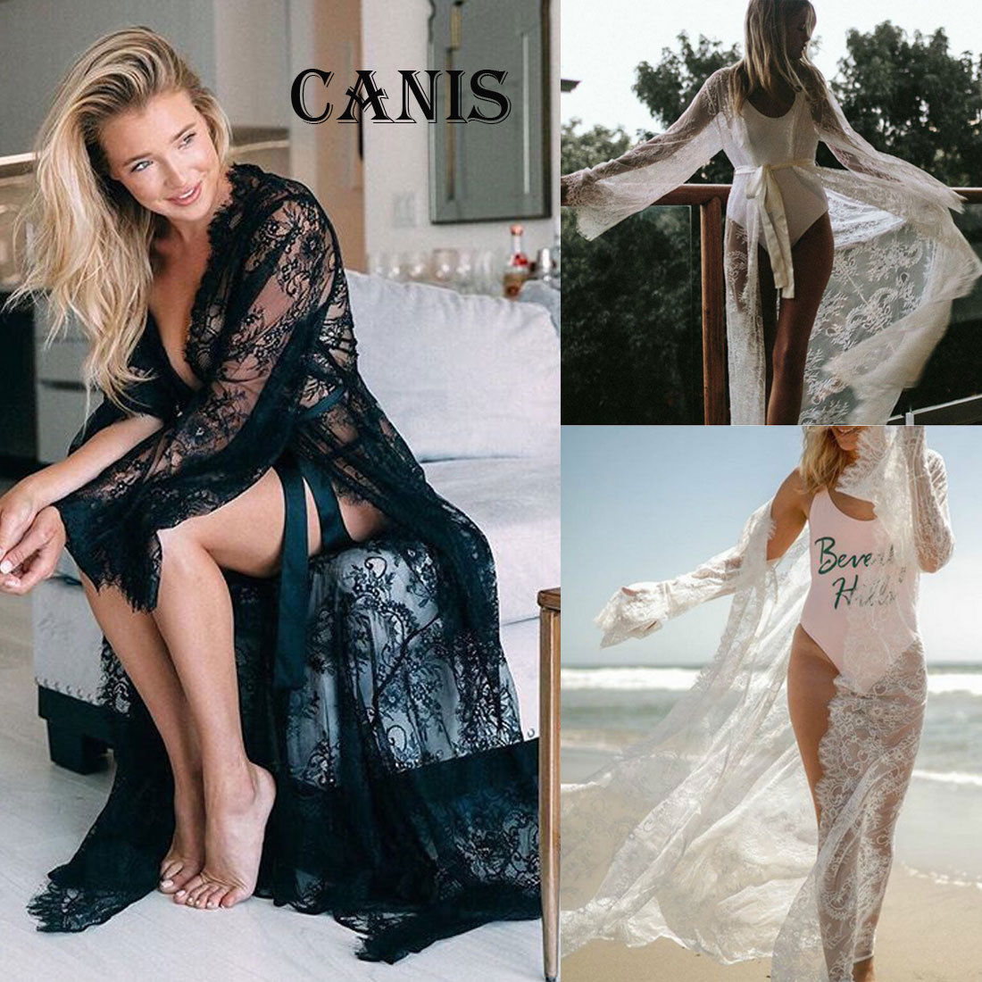 Sexy Pareo Beach Cover Up Beachwear Swimwear Hollow Bikini Beachwear Cover Up Lady Summer Sunproof Dress Bathing Suit