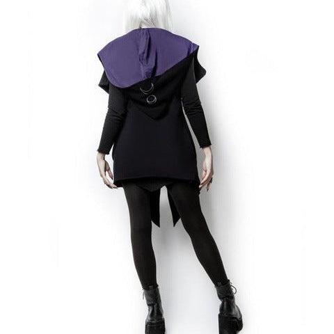 Halloween irregular hooded jacket