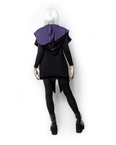 Halloween irregular hooded jacket