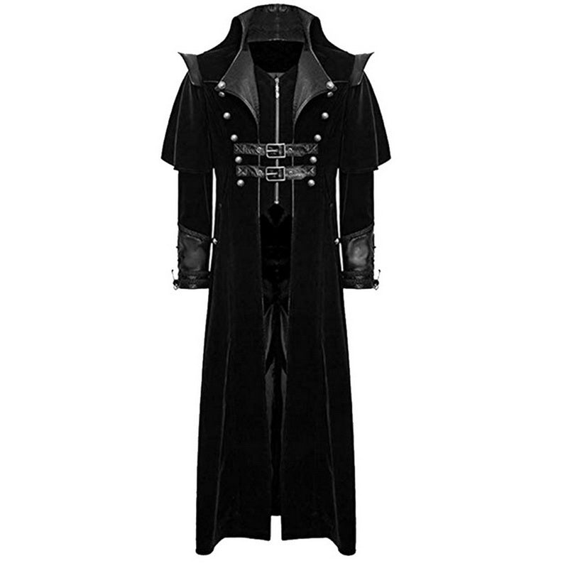 Halloween vintage patchwork outfit Black