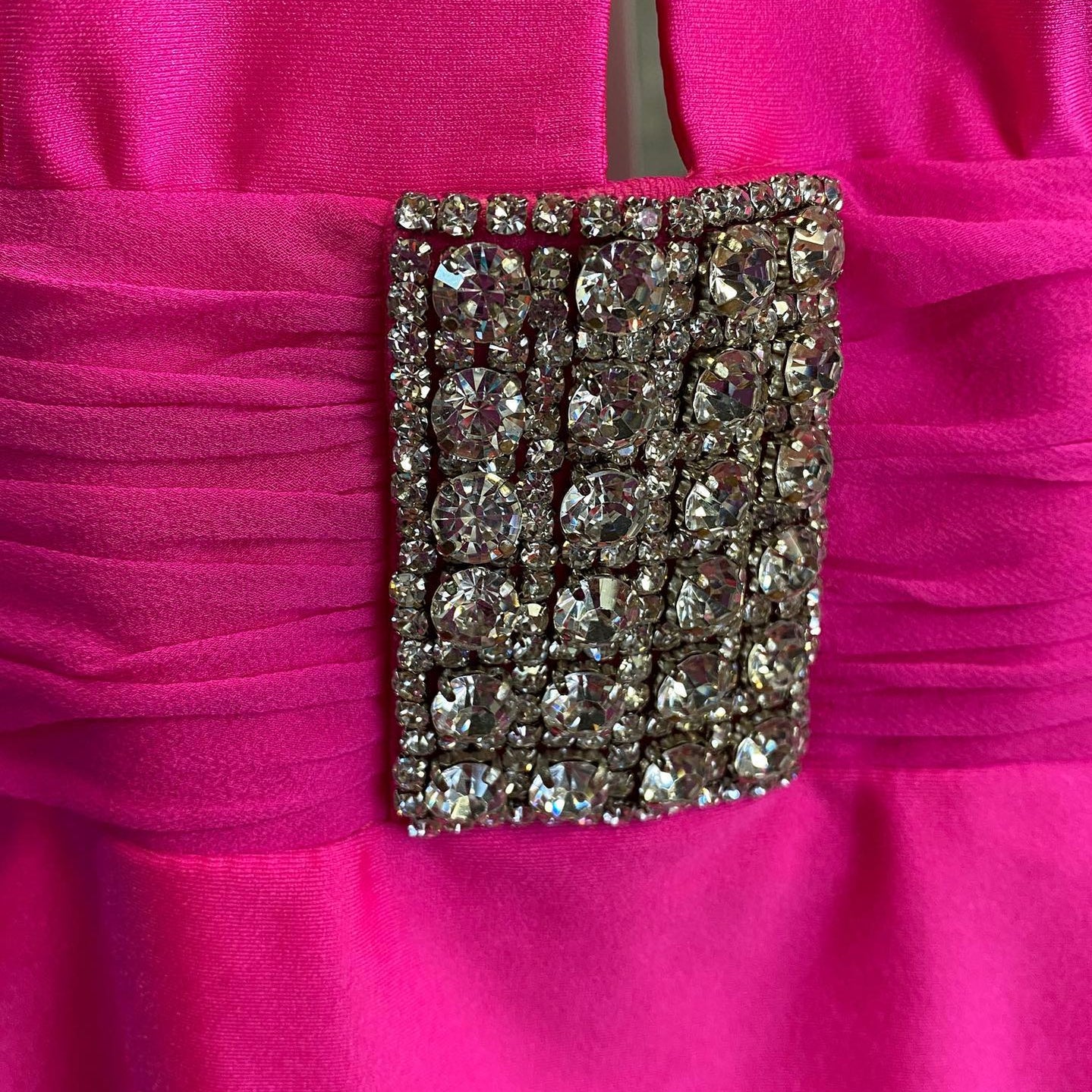 Halter Mini Cocktail NYE Dress 2022 Lady New Year Formal Event Party Gown Draped Crepe Sexy Club Night Wear Graduation Hoco Gala fuchsia