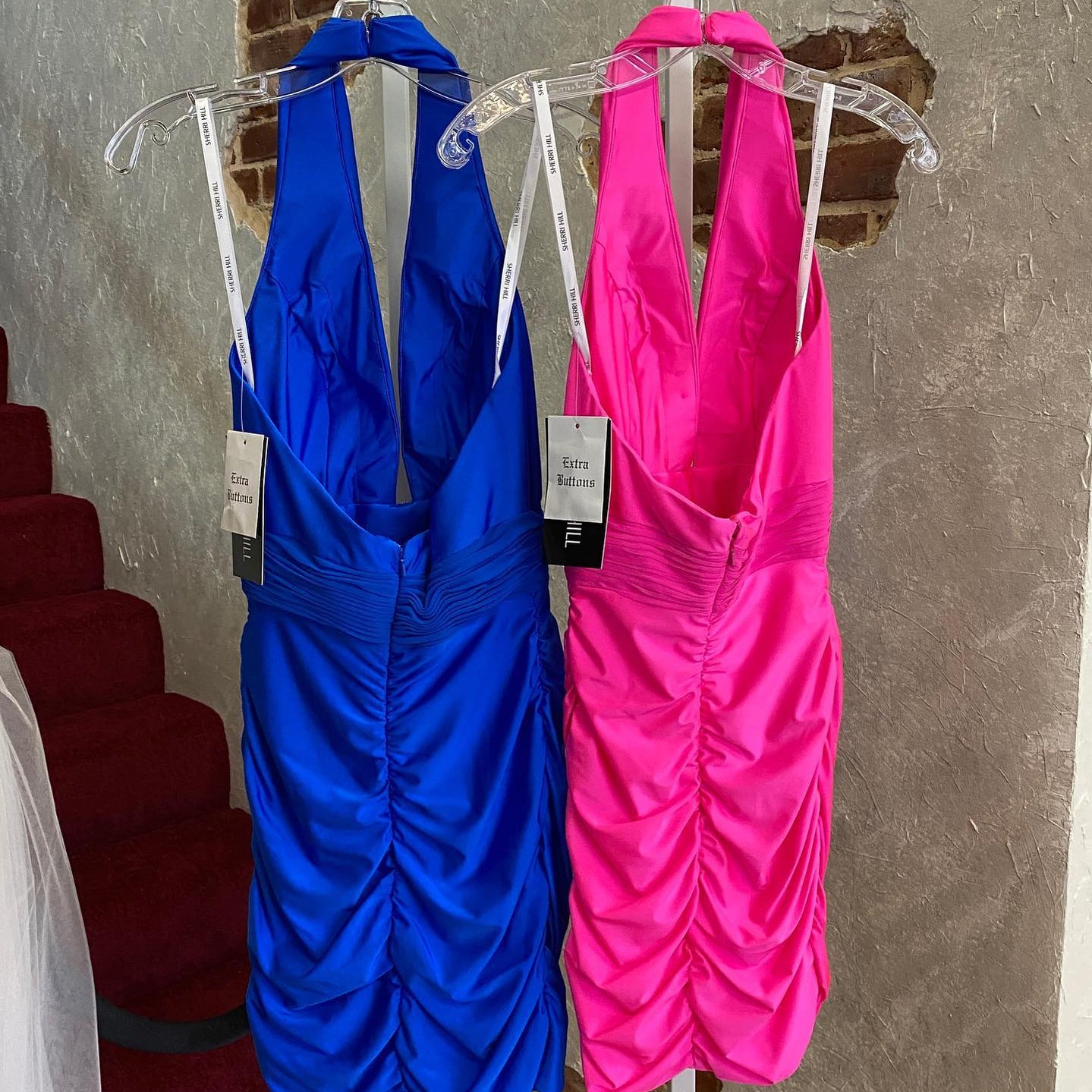 Halter Mini Cocktail NYE Dress 2022 Lady New Year Formal Event Party Gown Draped Crepe Sexy Club Night Wear Graduation Hoco Gala