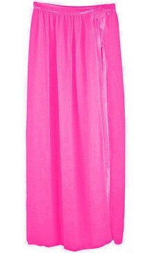 Summer Sexy Bikini Cover Up Swimwear Sheer Beach Maxi Wrap Bandage Split Skirt Sarong Pareo Casual Cover-up Beachwear Rose One Size