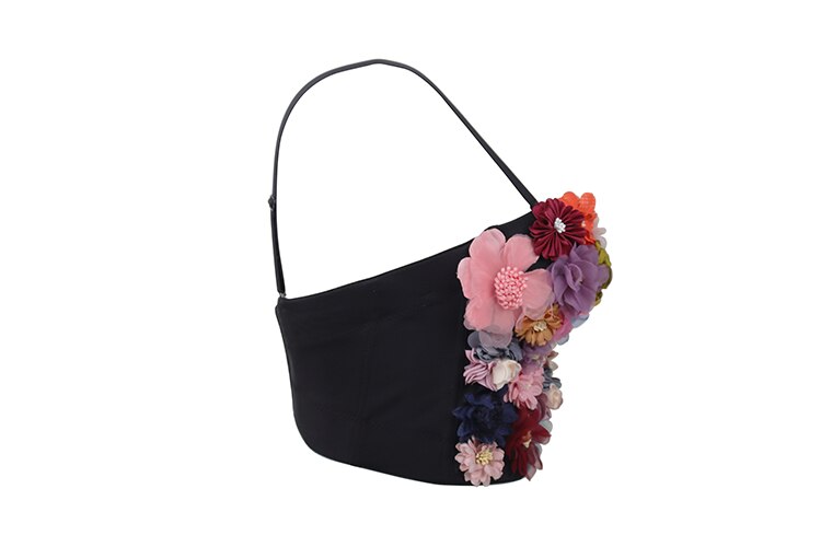 Plus Size Sexy 3d Flowers Crop Top Fashion Sling Corset Top Festival Outfit Rave Club for Women Party Elegant Sweet Bra