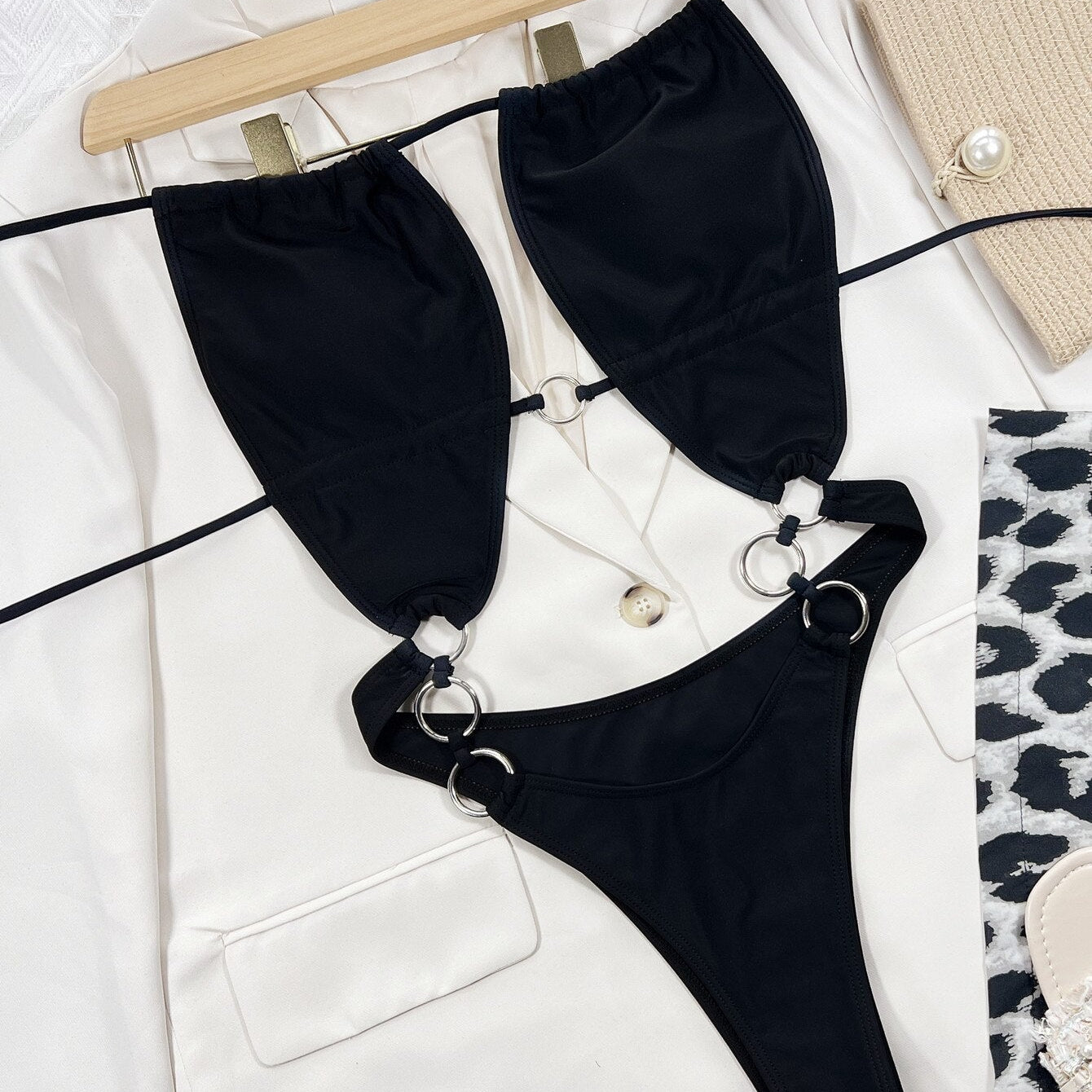 Hollow Sexy Swimwear Women Skinny