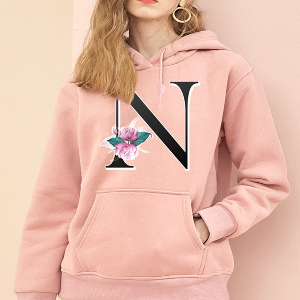 Hoodie Sweatshirts Women Pullover Harajuku Tracksuit 2021 Girl Hoodie Streetwear Casual Fashion Clothes 2whitemarbleN