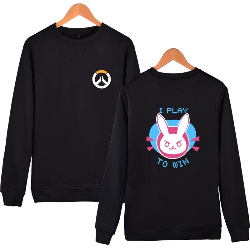 Hot Overwatches OW Long Sleeve Hooded Jacket Sweatshirt Dva Cosplay Halloween Costume Spring Thin Hoodies 2 ow