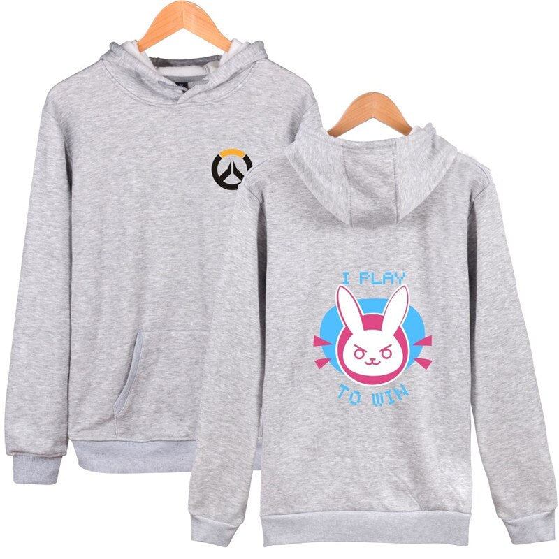 Hot Overwatches OW Long Sleeve Hooded Jacket Sweatshirt Dva Cosplay Halloween Costume Spring Thin Hoodies 10 ow