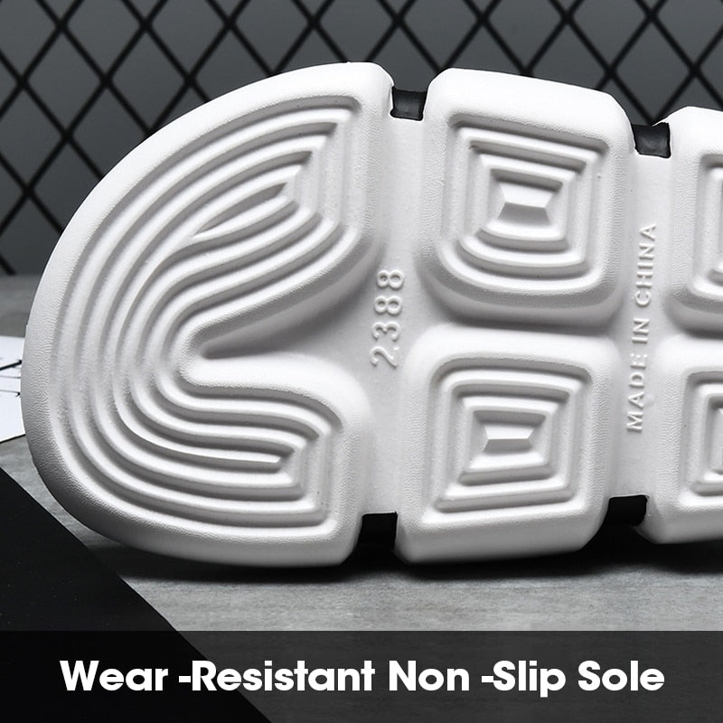 JOYWILL Summer Men&#39;s Slippers EVA Soft Bottom Non-slip Slippers Fashion Lightweight Outdoor Beach Flip Flops Shoes For Men 2024 AMAIO