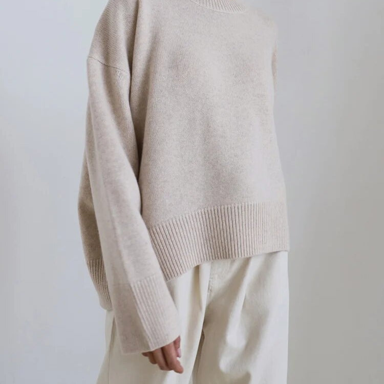 KarSaNy Women Loose Sweaters For Winter Thick Knit Pullovers Green Outwear Women's Sweater Black Oversized Sweaters For Women Apricot