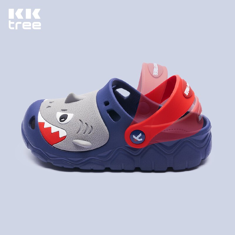 Kocotree Children&#39;s Slippers For Boys and Girls Summer Anti Slip Baby Hole Shoes Indoor Home Sandals and Slippers AMAIO