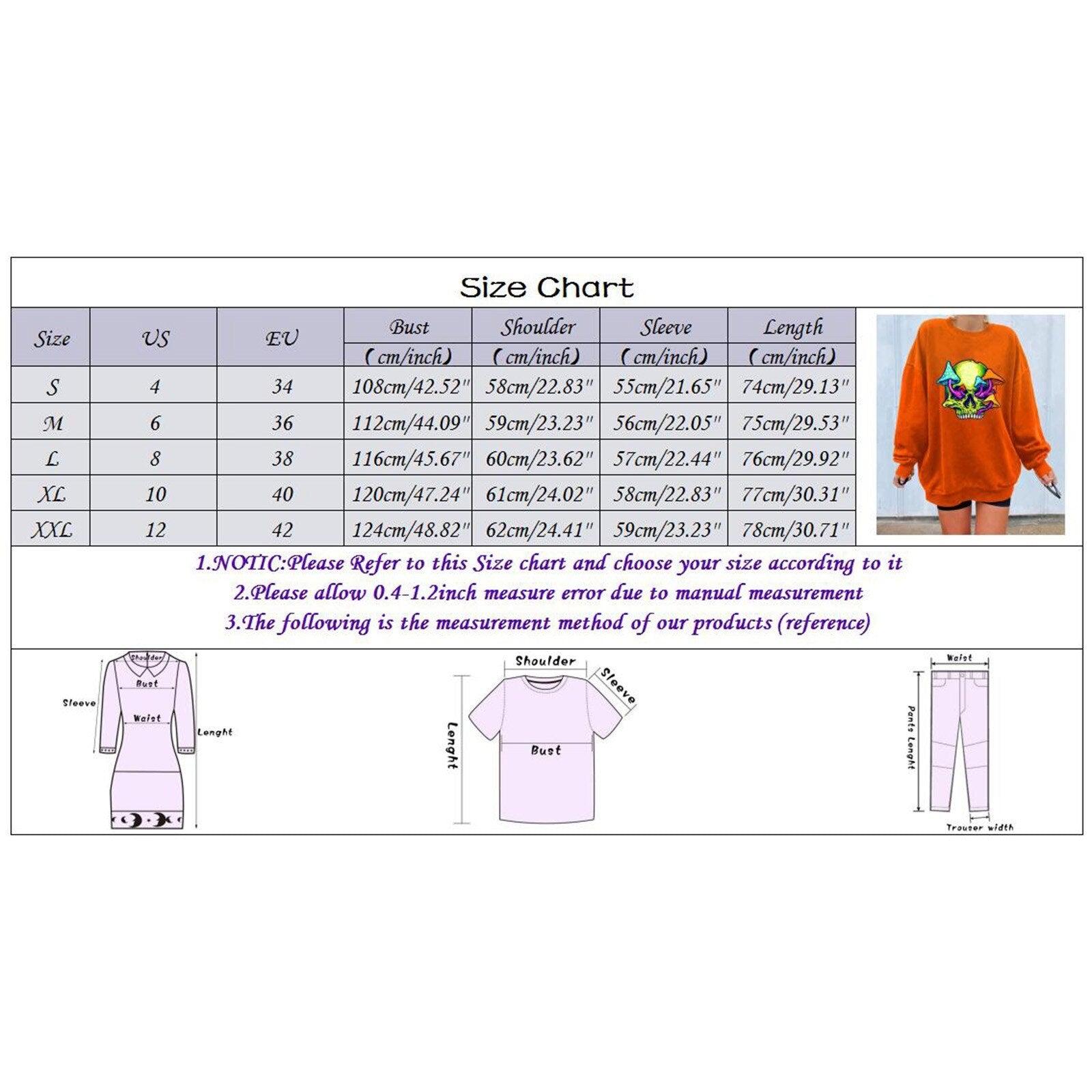 Long Print Sleeve Skeleton Top Sweater Long h Women's Loose Halloween O-neck Zip up Velour Hoodie Sweatshirt Women Trendy