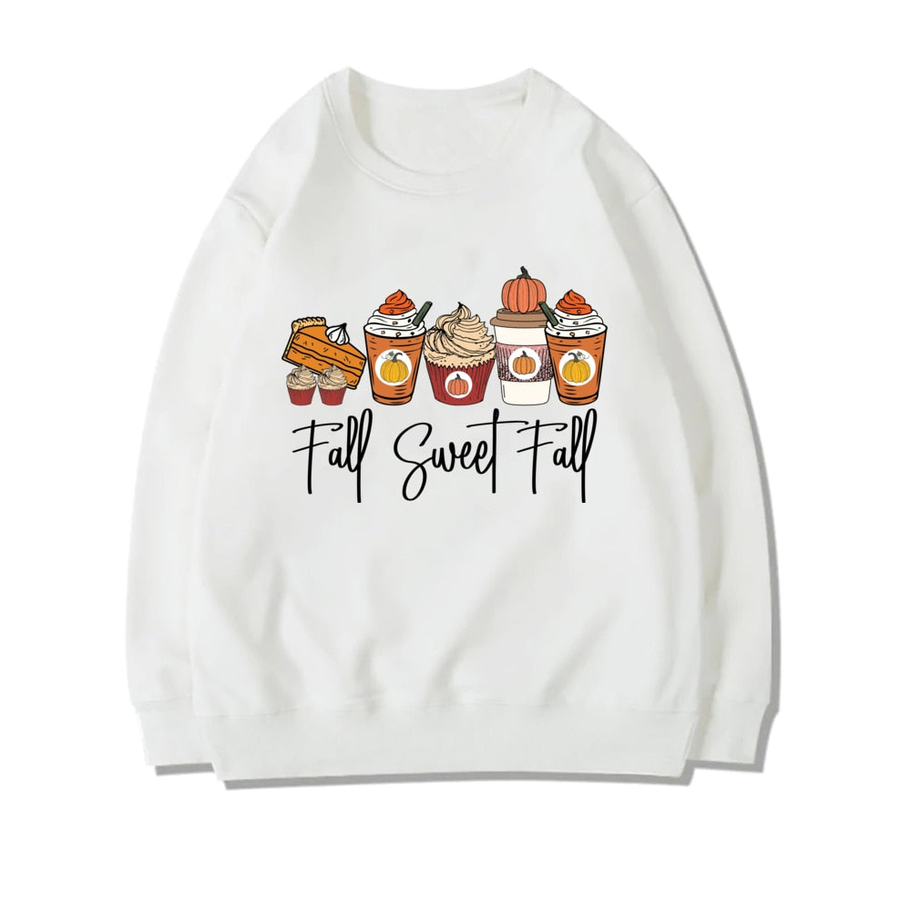 Love Fall Yall Cute Fall Sweatshirt Thanksgiving Clothes Pumpkin Patch Outfit Halloween Sweatshirt Fall Crewneck Autumn Sweater TM333271-USWWH