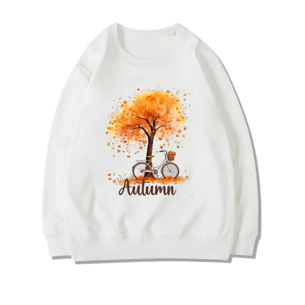 Love Fall Yall Cute Fall Sweatshirt Thanksgiving Clothes Pumpkin Patch Outfit Halloween Sweatshirt Fall Crewneck Autumn Sweater TM333280-USWWH
