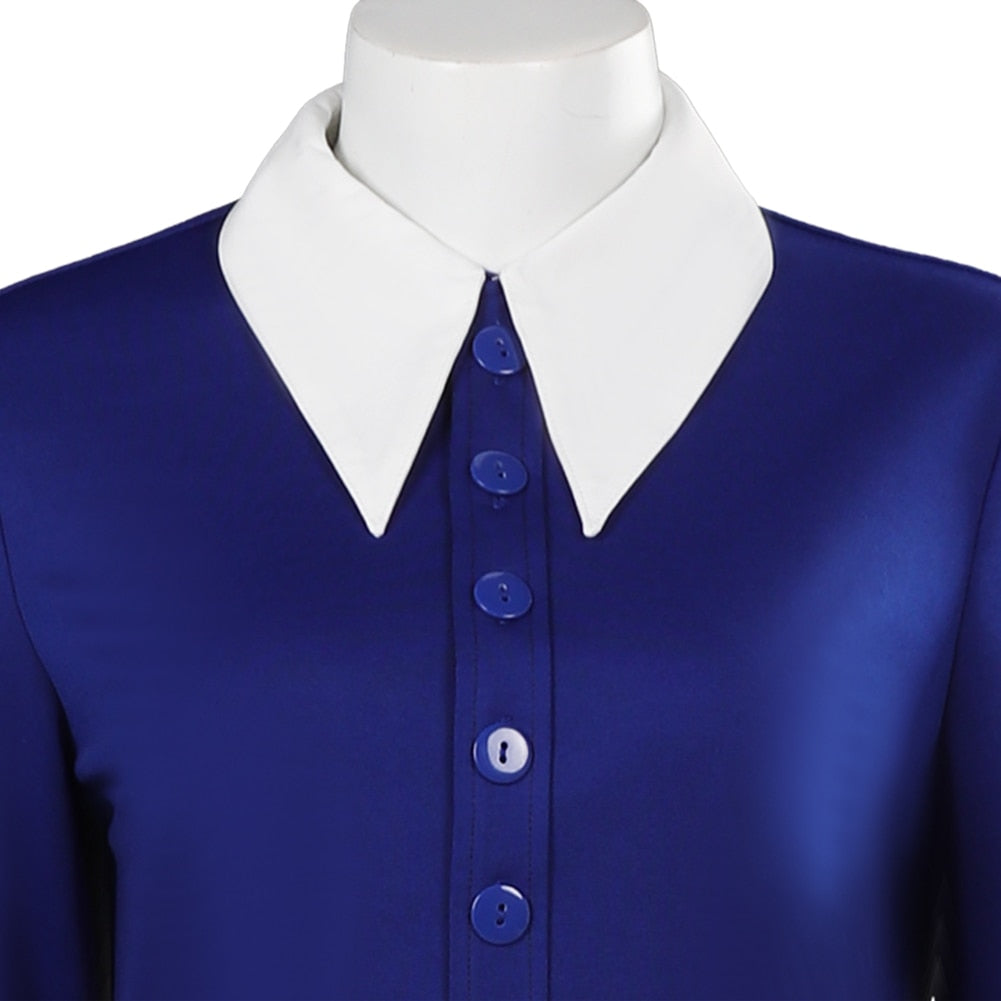 Margot Cos Robbie Barbie Cosplay Dress Women Costume 2024 Movie Barbier Roleplay Outfit Halloween Carnival Party Disguise Suit