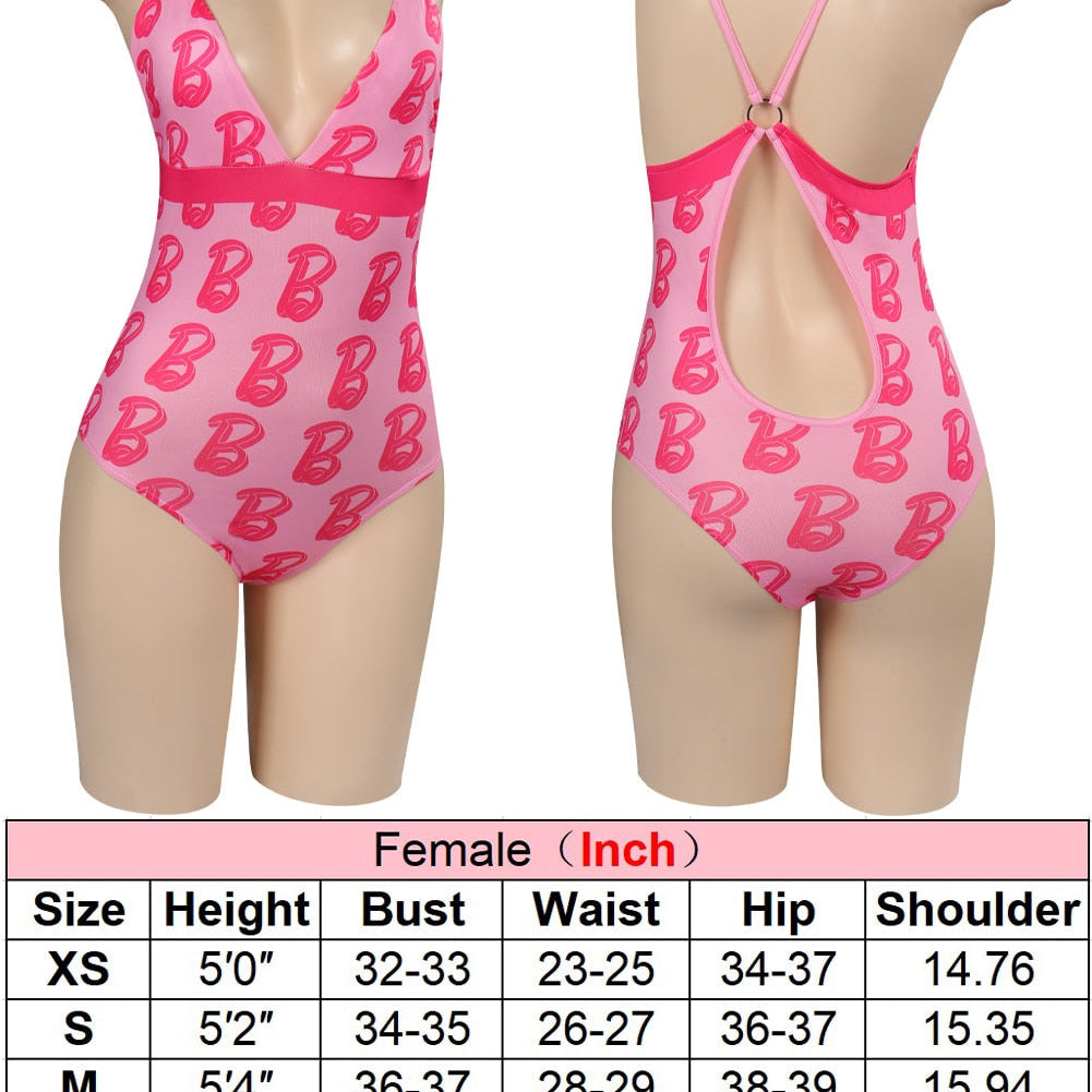 Margot Cosplay Kawaii Pink Plaid Dress Women Costume 2024 Movie Barbei Roleplay Fantasia Halloween Party Clothes For Disguise Style J