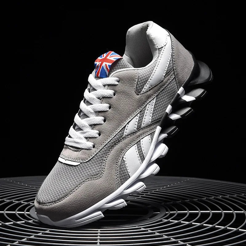 Men Shoes 36-48 Size Light Breathable Shoes Non-slip Breathable Running Shoes for Men Large Size Sneaker kids shoes GRAY