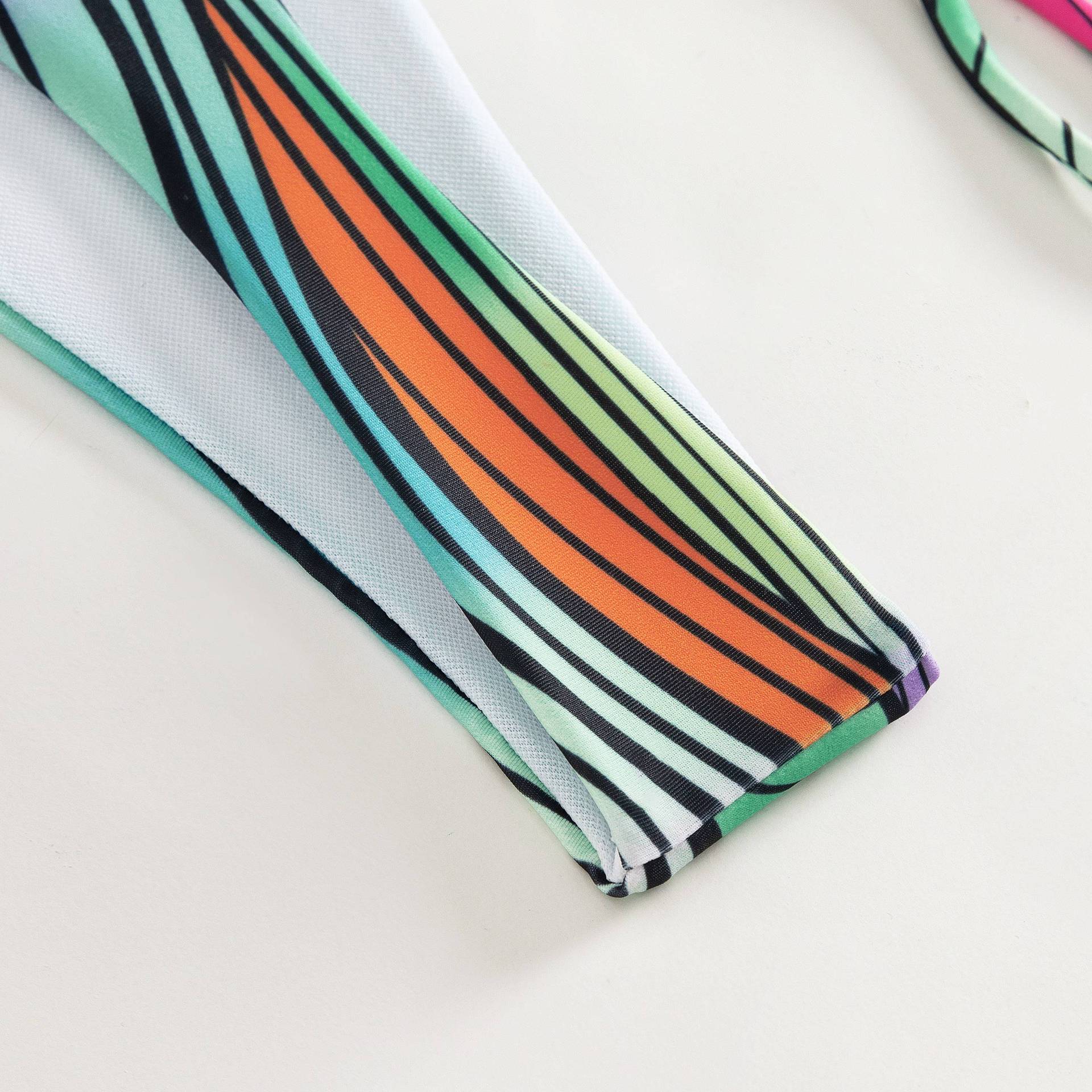 MonoKini Tassels High Elastic Swimsuit Split Bikini