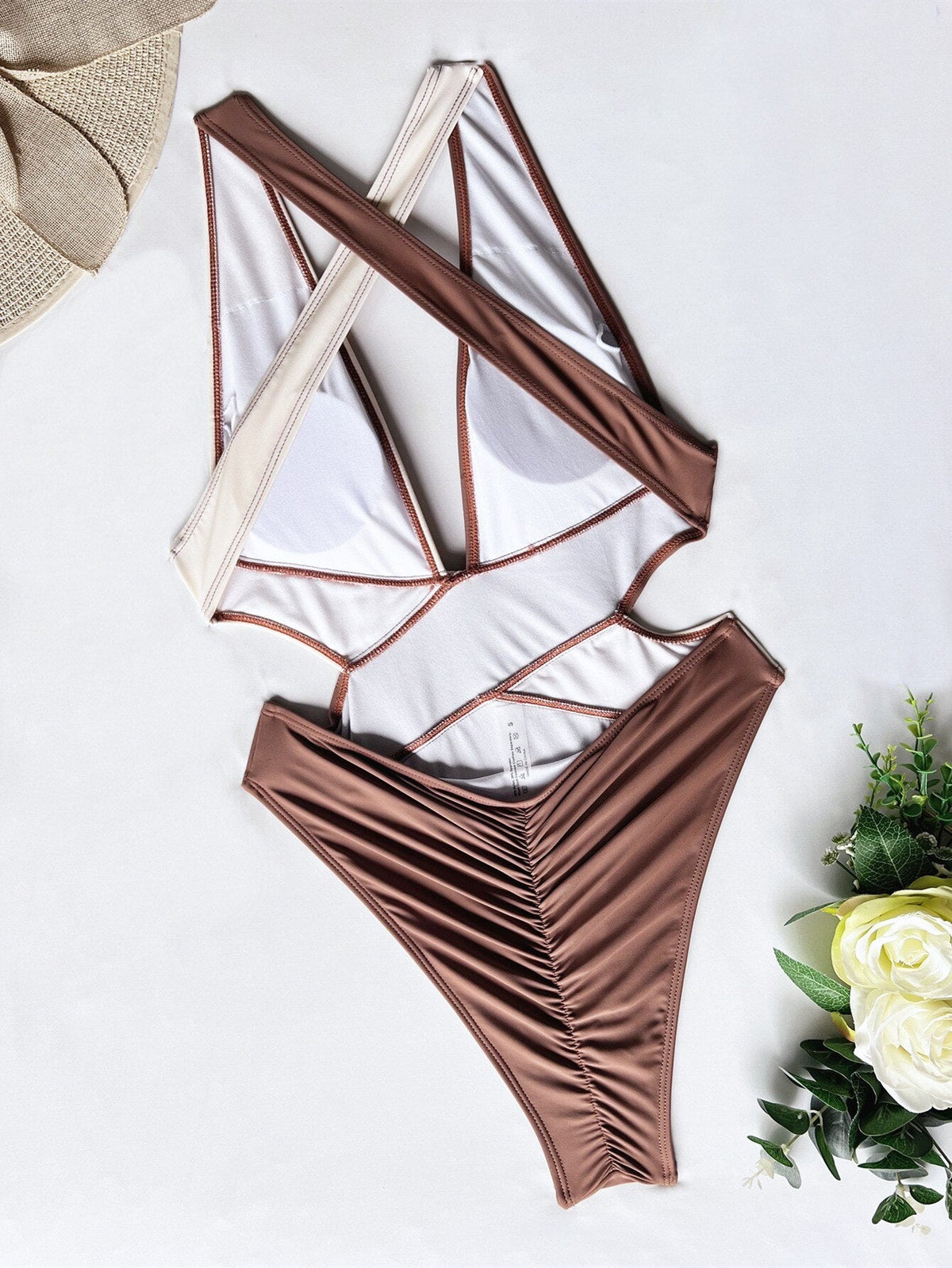 Monokini Cut-out One Piece Swimsuit – AMAIO