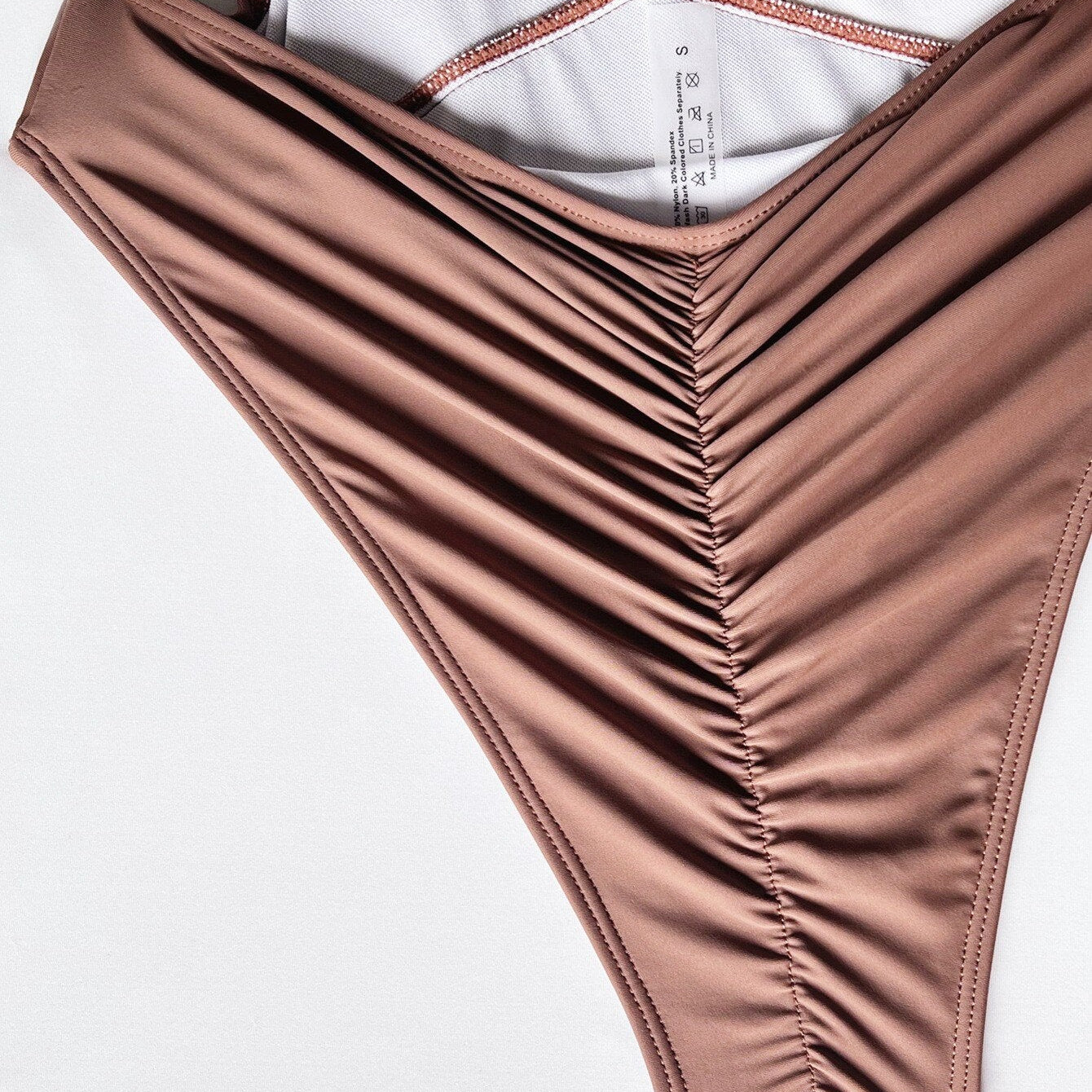 Monokini Cut-out One Piece Swimsuit