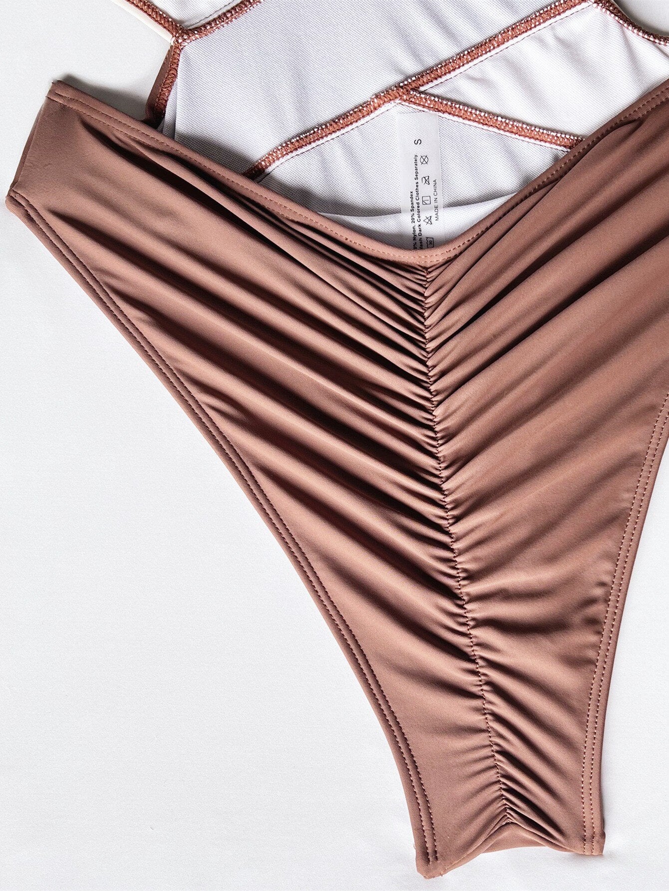 Monokini Cut-out One Piece Swimsuit