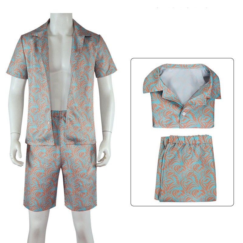 Movie Barbie Princess Cosplay Margot Robbie Barbie Ken Costume for Women Adult Halloween Carnival Party Role Play Clothes Disguise