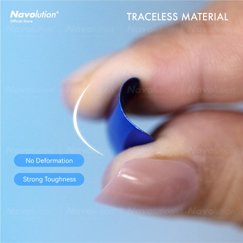 Navolution 24Pcs/Set DIY Manicure Wearable Fake Nails press on Detachable Finished Fingernails Ballet Square Head Almond Short