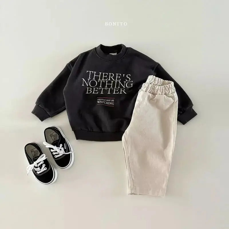 New Autumn Clothes Boy Children Letter Sweatshirt Girl Baby Long Sleeve Tops Infant Cotton Casual Sweatshirts Kid Pullover Shirt