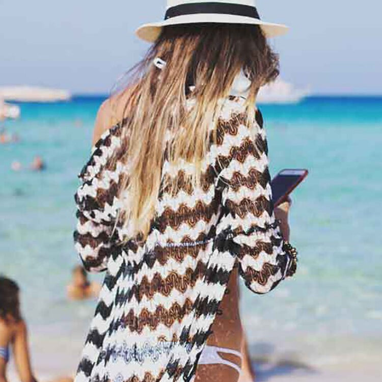 New Lace Beach Cover Up Sarong Beach Wrap Pareos Para Playa 2024 Swimwear Cover Up Women Robe Plage Beach Kaftan Beach Dress