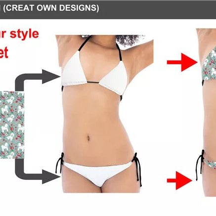 New fashion United Kingdom Flags Pattern Woman Sexy Bikini Set Halter Padded Lady Swimming Suits Triangle Bathing Beachwear