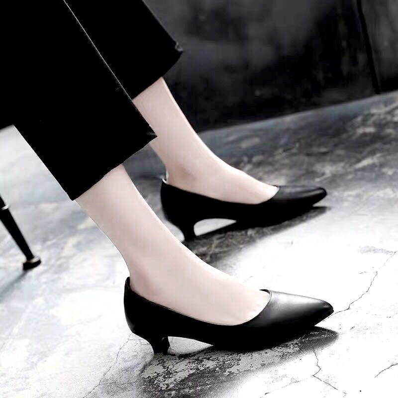 Women's High Heels With Bowknot Bag Commuter Style 3cm