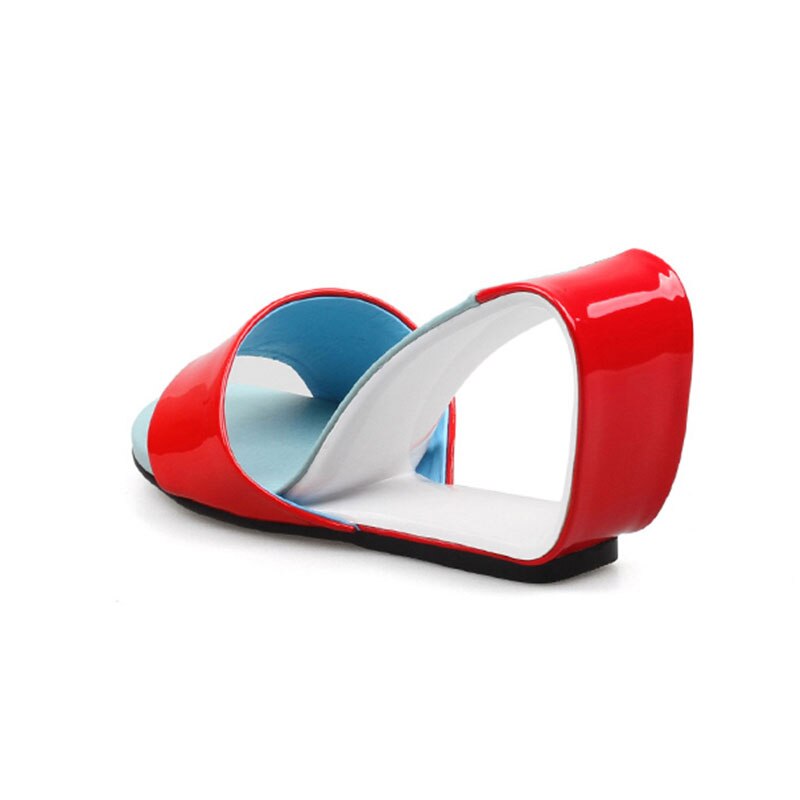 Phoentin 2024 Summer Designer Hollow Heel Slipper Sexy Women Sandals Wedge Shoes Woman Casual Beach Slides footwear FT1581