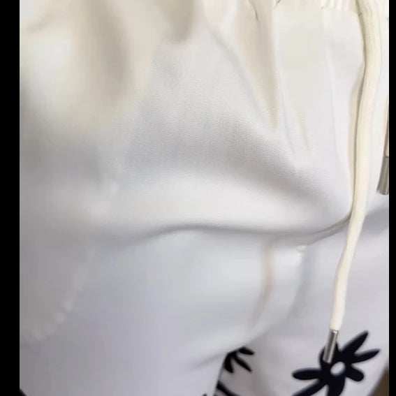 GLCMYAYA floral printed Side Women's Set Half Sleeve Shirt Tops and Shorts 2025 Holiday Vacation Street Two 2 Piece Set Outfits