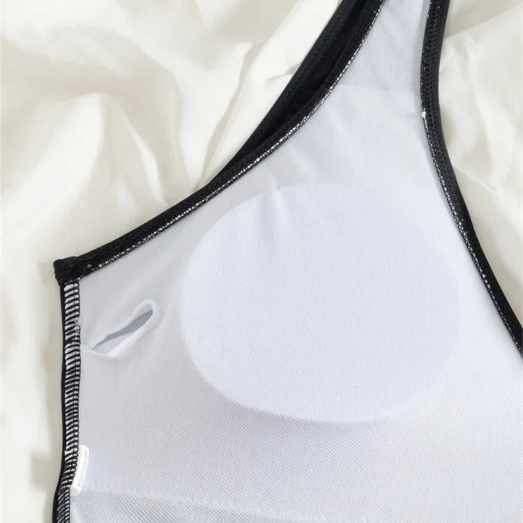 One Piece Women Hollow Out Swimwear New Solid V Neck Swimsuit Sexy Monokini Bodysuit Bathing Suit Female Summer Beach Wear