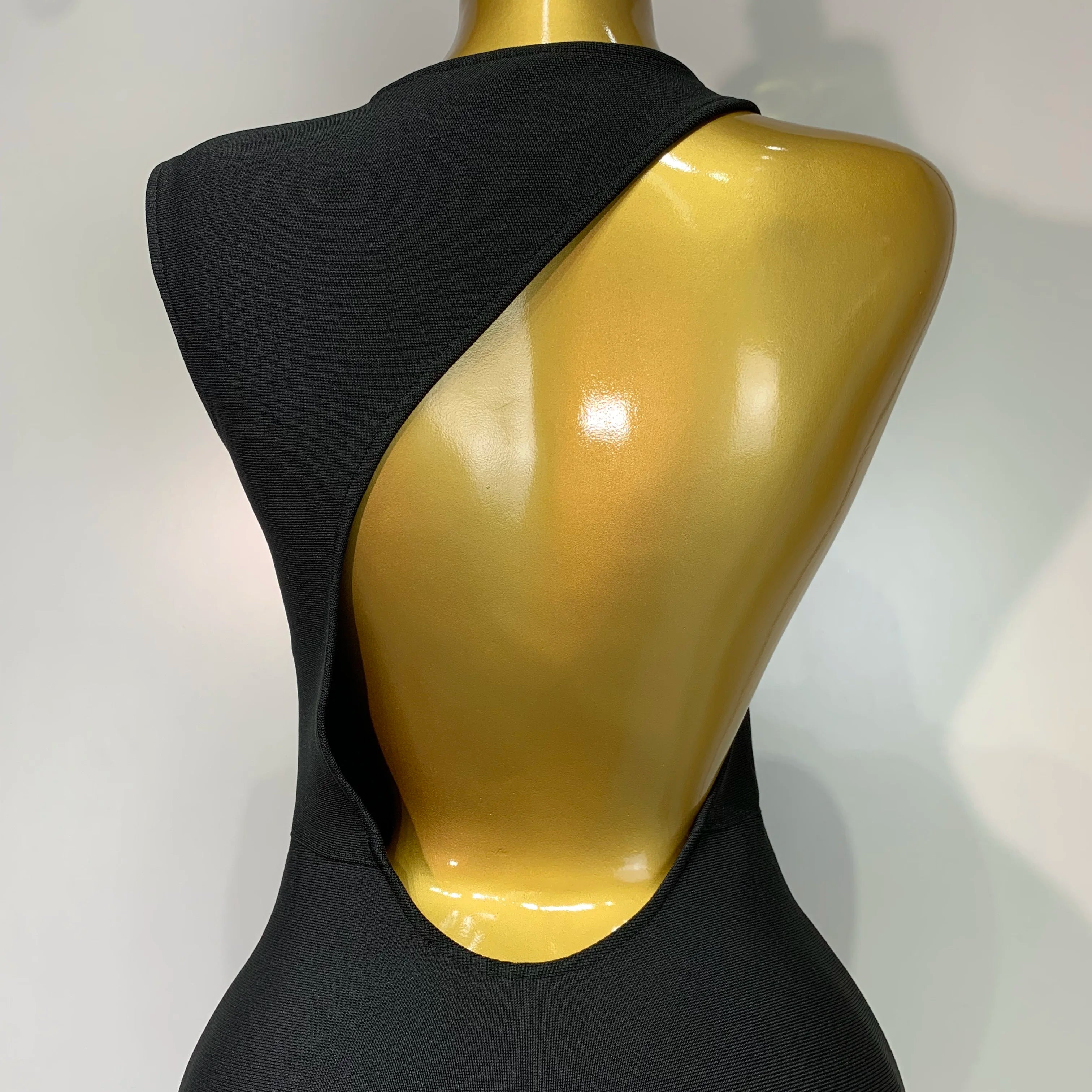 Women Sexy Backless Design Sleeveless Bodycon Bandage Dress 2025 Celebrity Elegant Evening Club Party Luxury Birthday Dresses